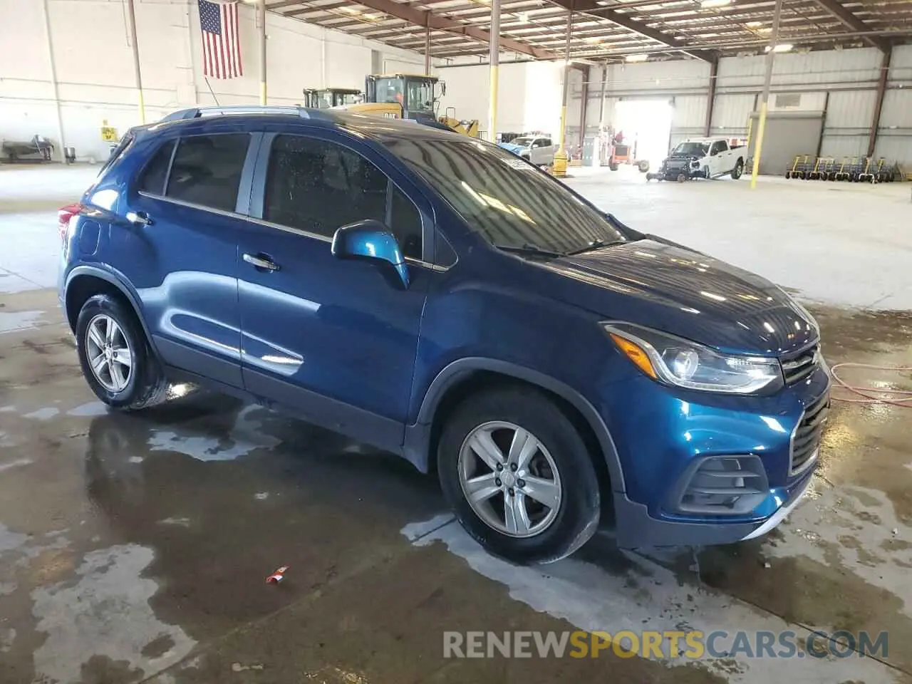 4 fotografías del automóvil dañado 3GNCJLSB2LL223052 CHEVROLET TRAX 2020
