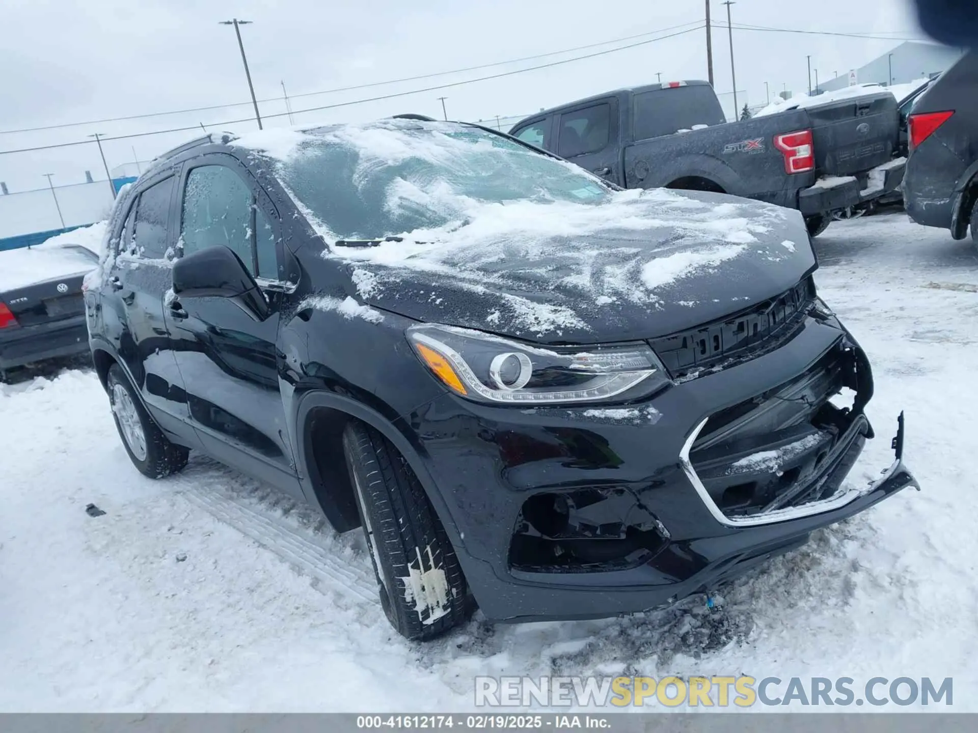 1 fotografías del automóvil dañado 3GNCJLSB3LL209113 CHEVROLET TRAX 2020