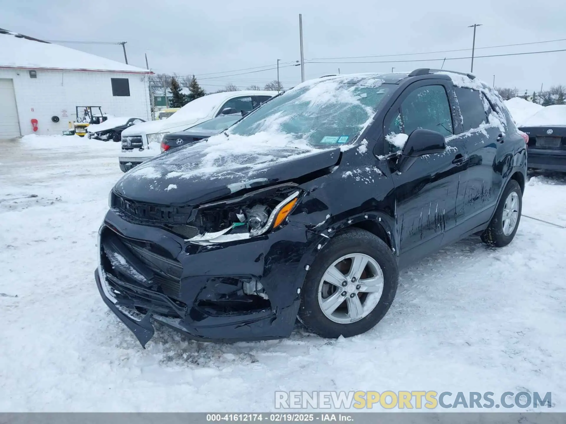 2 fotografías del automóvil dañado 3GNCJLSB3LL209113 CHEVROLET TRAX 2020