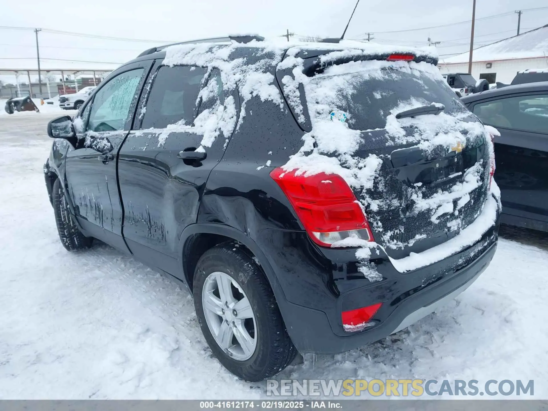 3 fotografías del automóvil dañado 3GNCJLSB3LL209113 CHEVROLET TRAX 2020