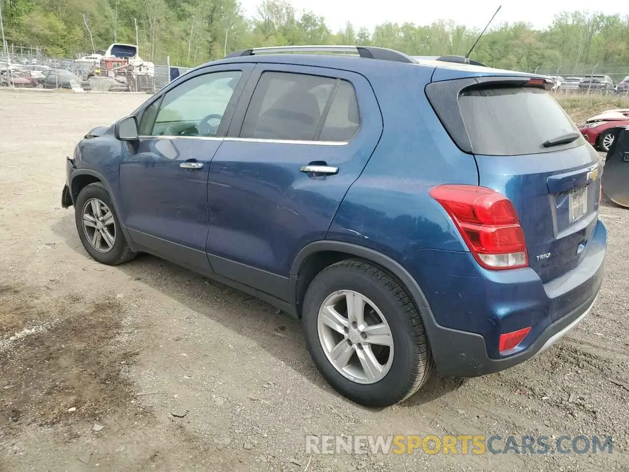 2 fotografías del automóvil dañado 3GNCJLSB4LL317899 CHEVROLET TRAX 2020