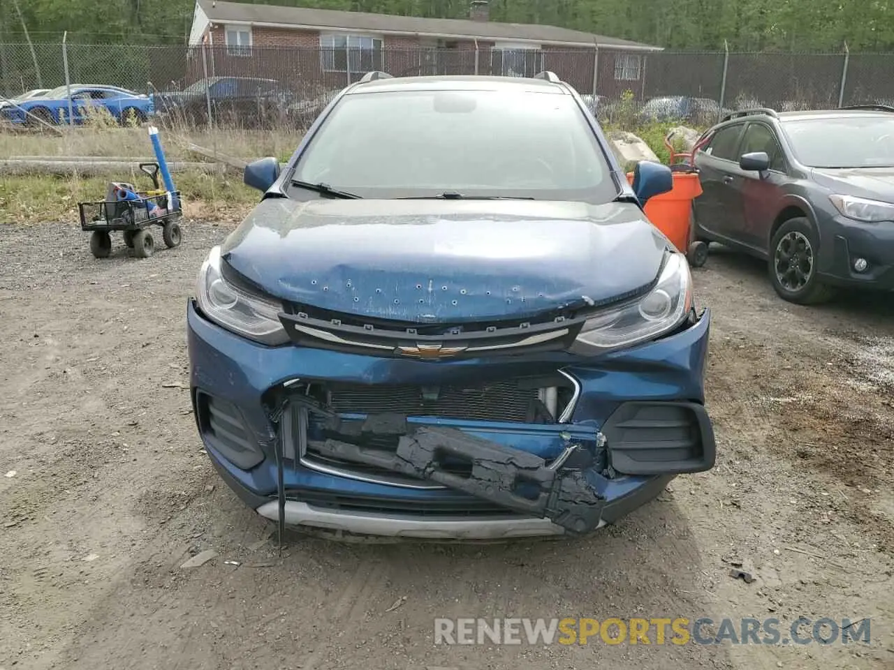 5 fotografías del automóvil dañado 3GNCJLSB4LL317899 CHEVROLET TRAX 2020