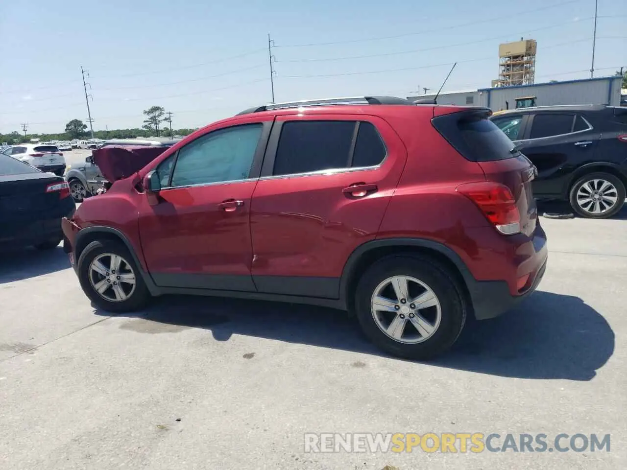 2 fotografías del automóvil dañado 3GNCJLSB5LL200039 CHEVROLET TRAX 2020