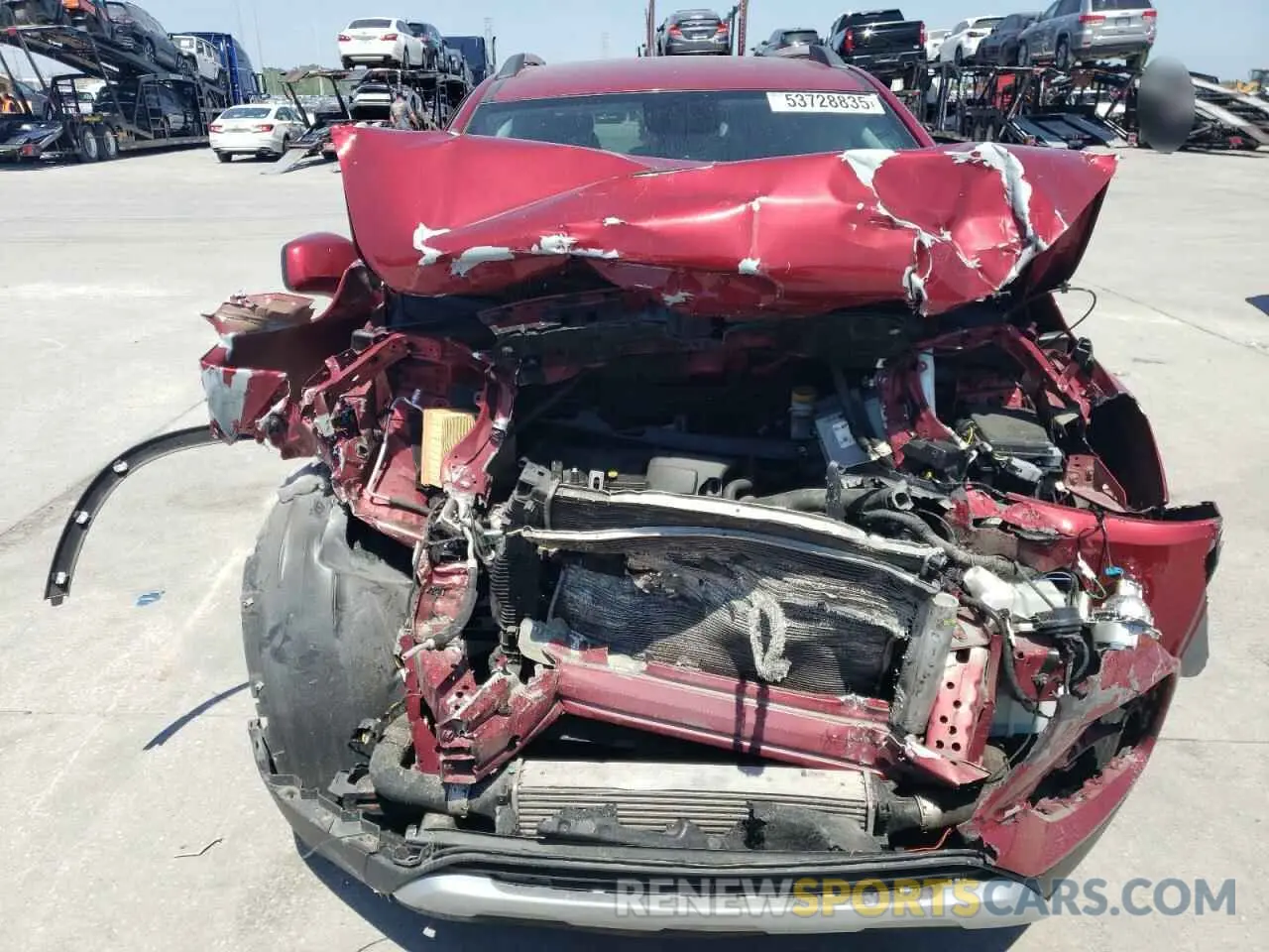 5 fotografías del automóvil dañado 3GNCJLSB5LL200039 CHEVROLET TRAX 2020