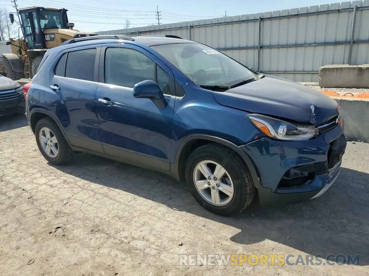 4 fotografías del automóvil dañado 3GNCJLSB5LL233042 CHEVROLET TRAX 2020