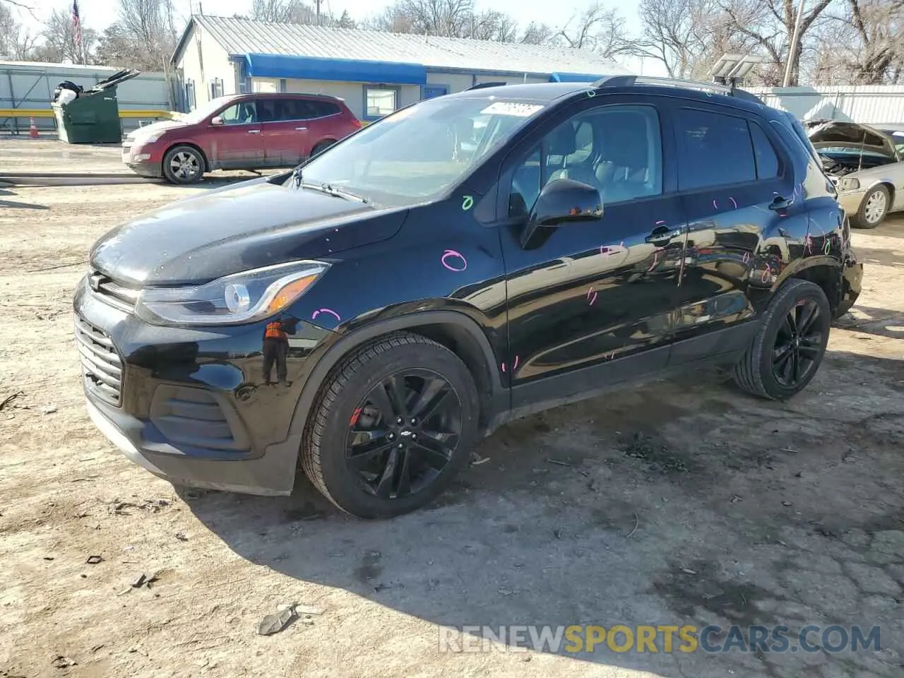1 fotografías del automóvil dañado 3GNCJLSB5LL274576 CHEVROLET TRAX 2020