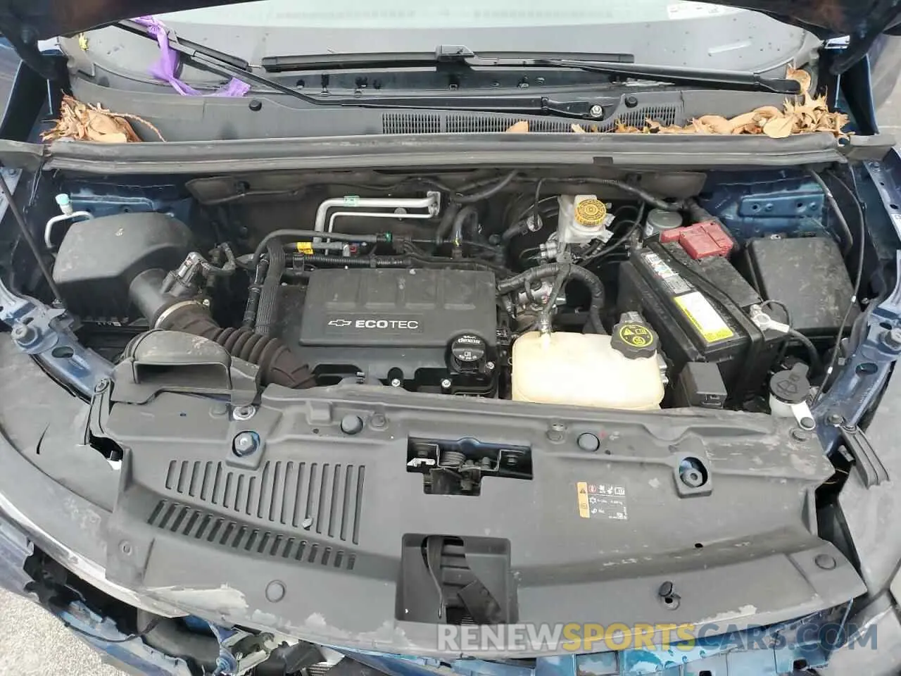 14 fotografías del automóvil dañado 3GNCJLSB6LL202043 CHEVROLET TRAX 2020
