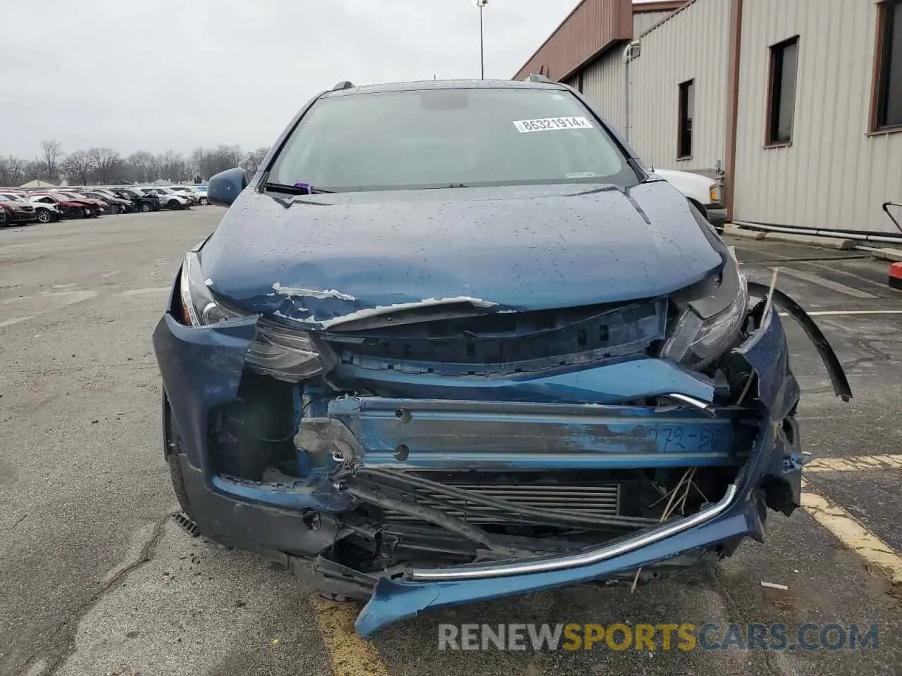 5 fotografías del automóvil dañado 3GNCJLSB6LL202043 CHEVROLET TRAX 2020
