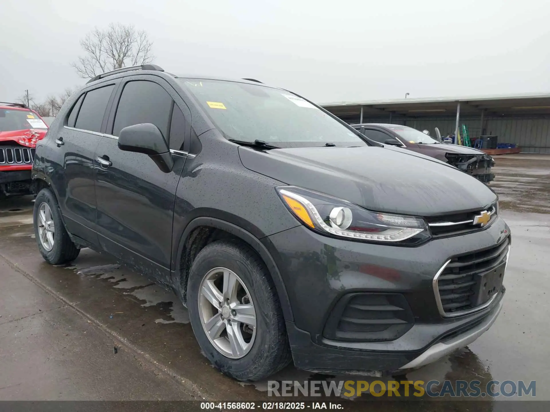 1 fotografías del automóvil dañado 3GNCJLSB7LL168453 CHEVROLET TRAX 2020
