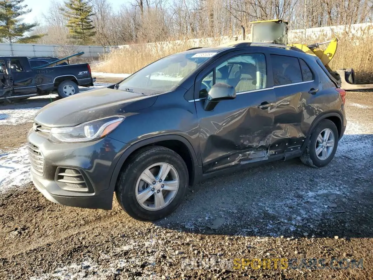 1 fotografías del automóvil dañado 3GNCJLSB7LL185933 CHEVROLET TRAX 2020