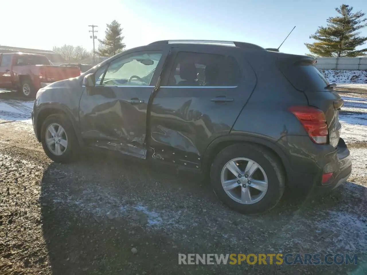 2 fotografías del automóvil dañado 3GNCJLSB7LL185933 CHEVROLET TRAX 2020