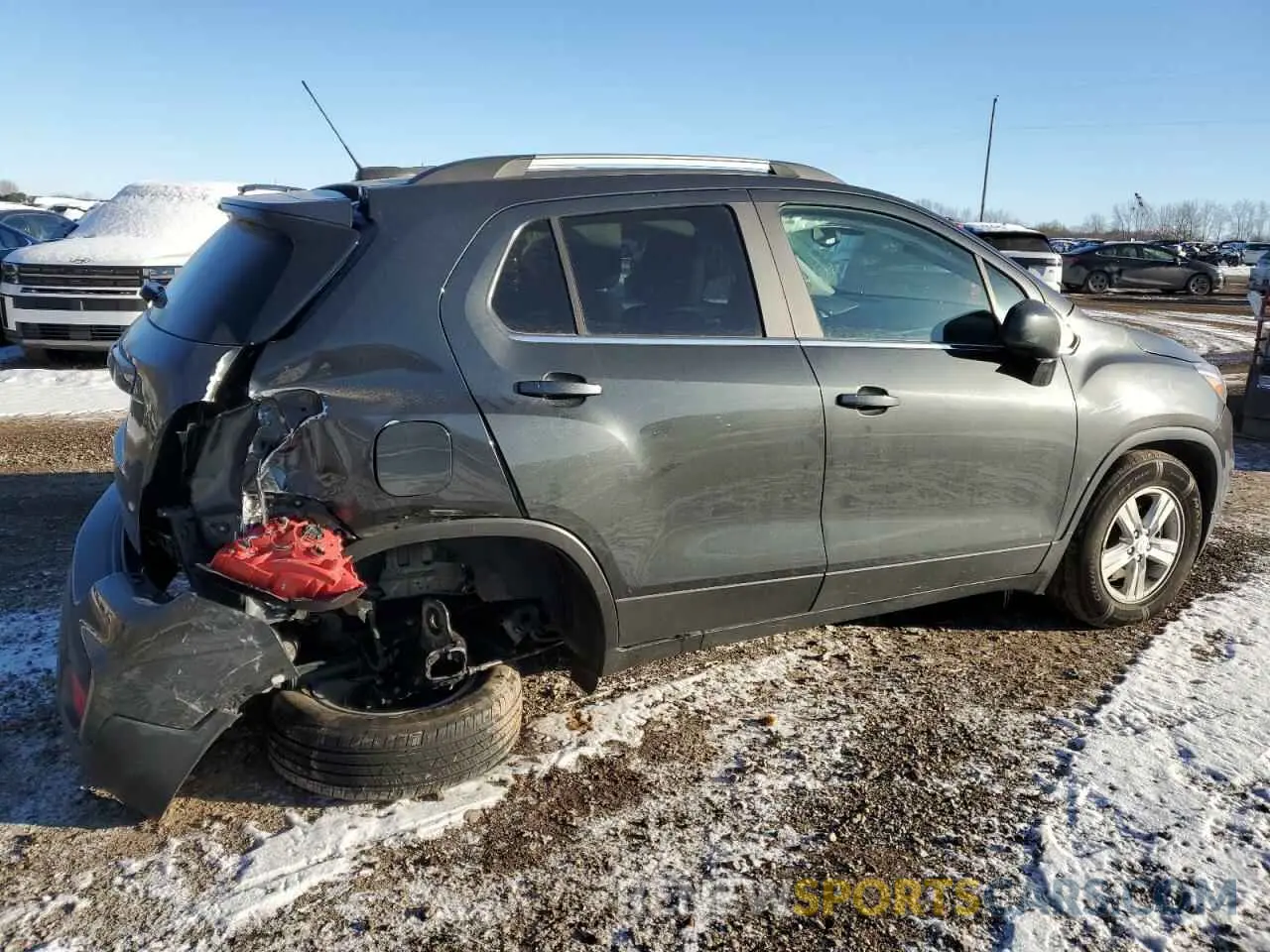 3 fotografías del automóvil dañado 3GNCJLSB7LL185933 CHEVROLET TRAX 2020