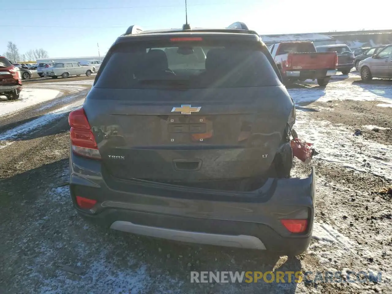 6 fotografías del automóvil dañado 3GNCJLSB7LL185933 CHEVROLET TRAX 2020