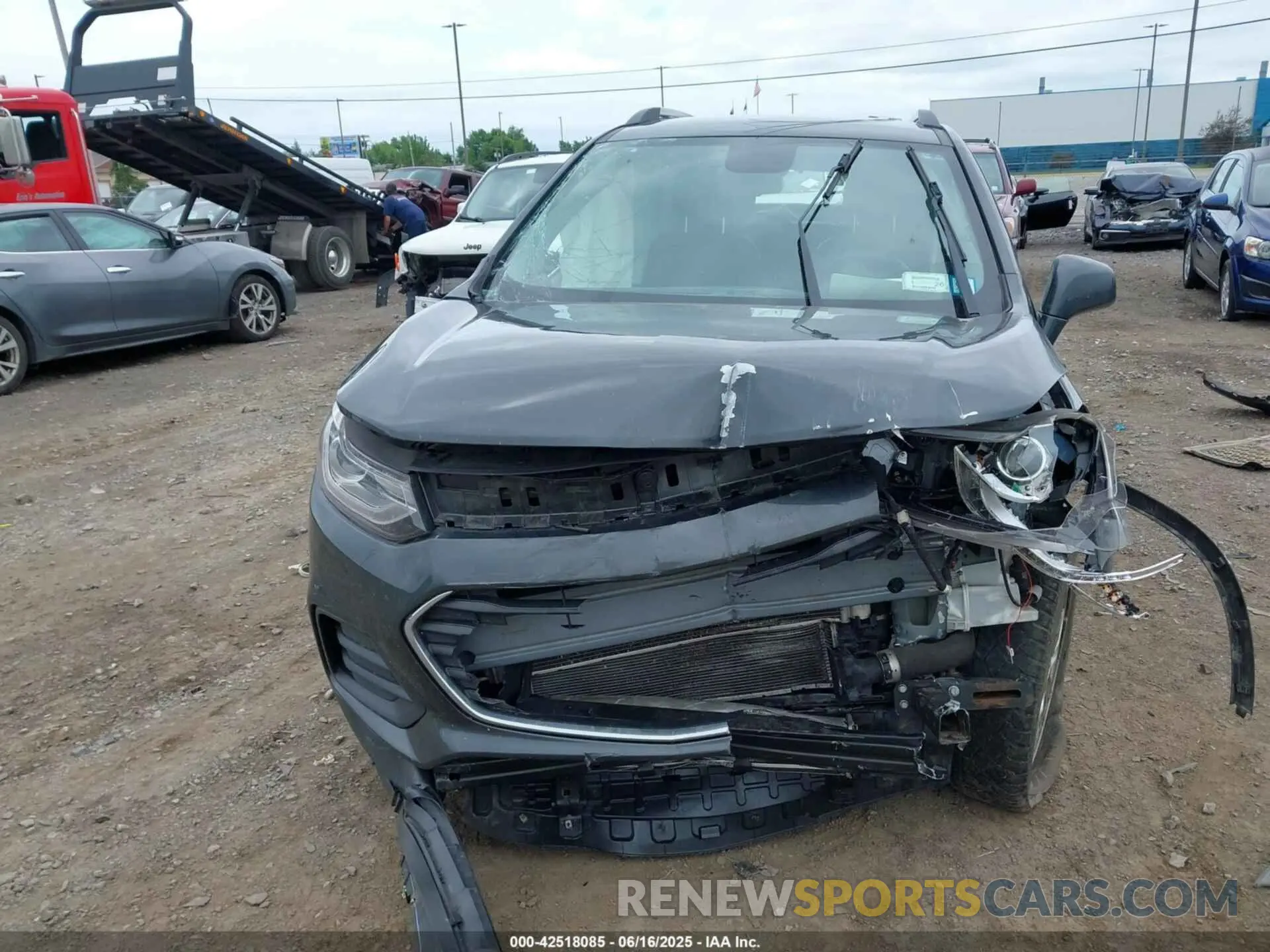 11 fotografías del automóvil dañado 3GNCJLSB8LL203193 CHEVROLET TRAX 2020