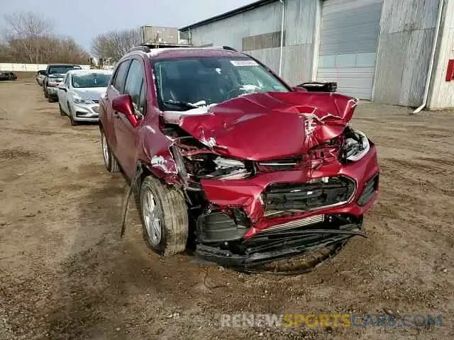 12 fotografías del automóvil dañado 3GNCJLSB8LL254659 CHEVROLET TRAX 2020