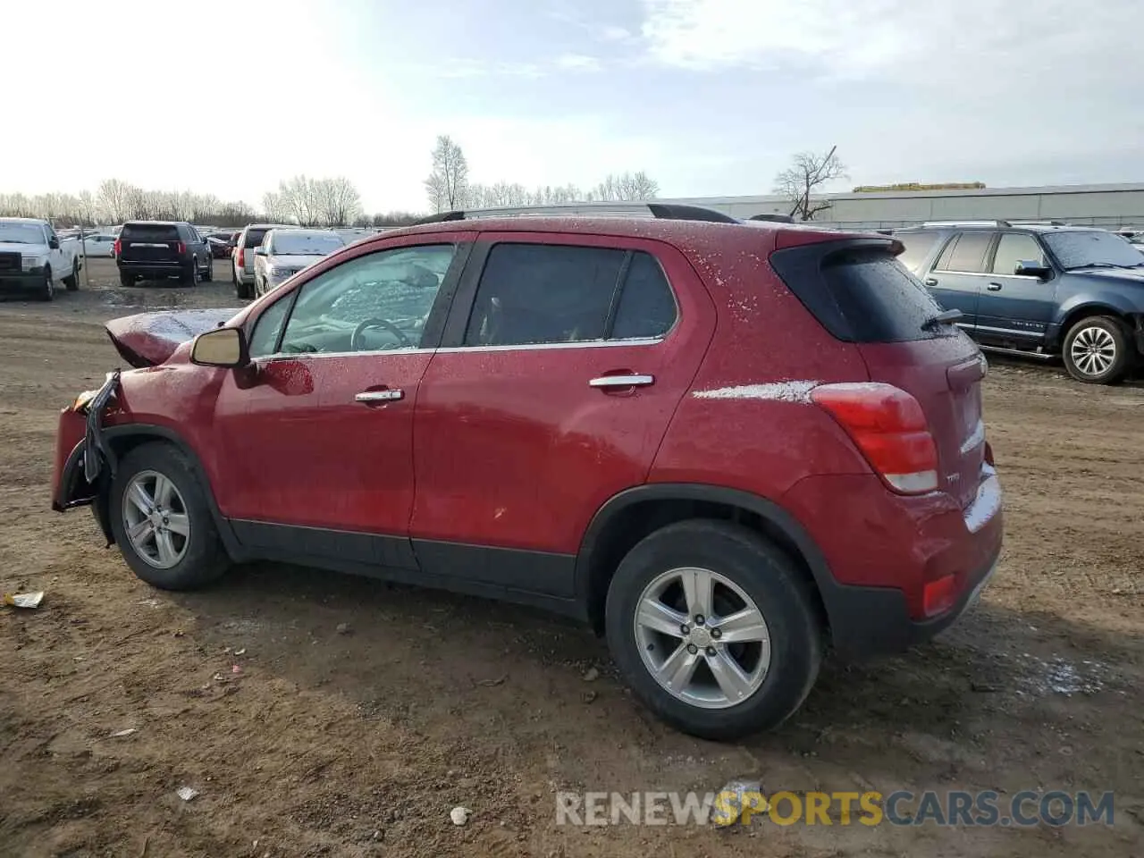 2 fotografías del automóvil dañado 3GNCJLSB8LL254659 CHEVROLET TRAX 2020