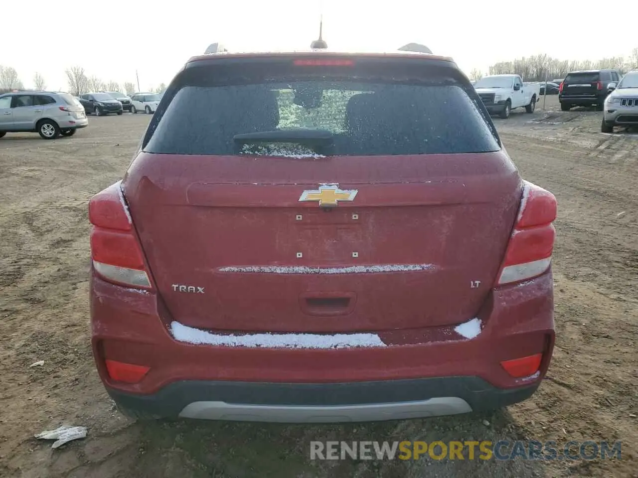 6 fotografías del automóvil dañado 3GNCJLSB8LL254659 CHEVROLET TRAX 2020