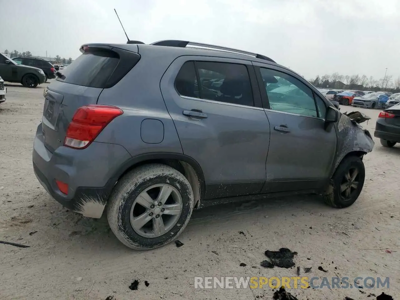 3 fotografías del automóvil dañado 3GNCJLSB8LL261658 CHEVROLET TRAX 2020