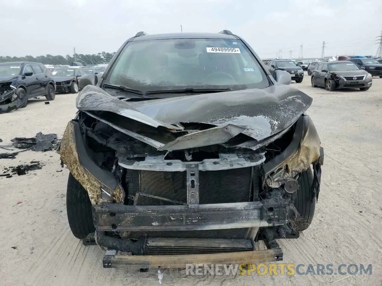 5 fotografías del automóvil dañado 3GNCJLSB8LL261658 CHEVROLET TRAX 2020