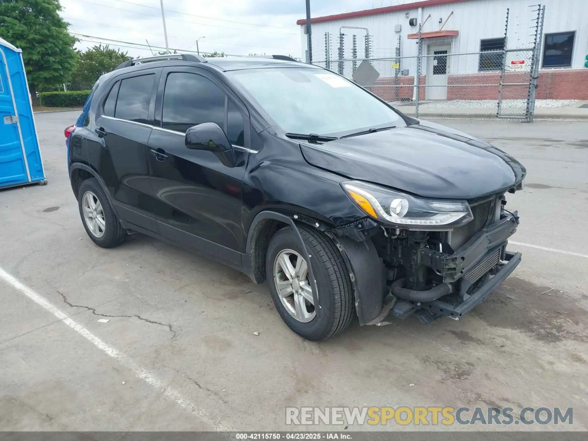 1 fotografías del automóvil dañado 3GNCJLSB8LL333975 CHEVROLET TRAX 2020