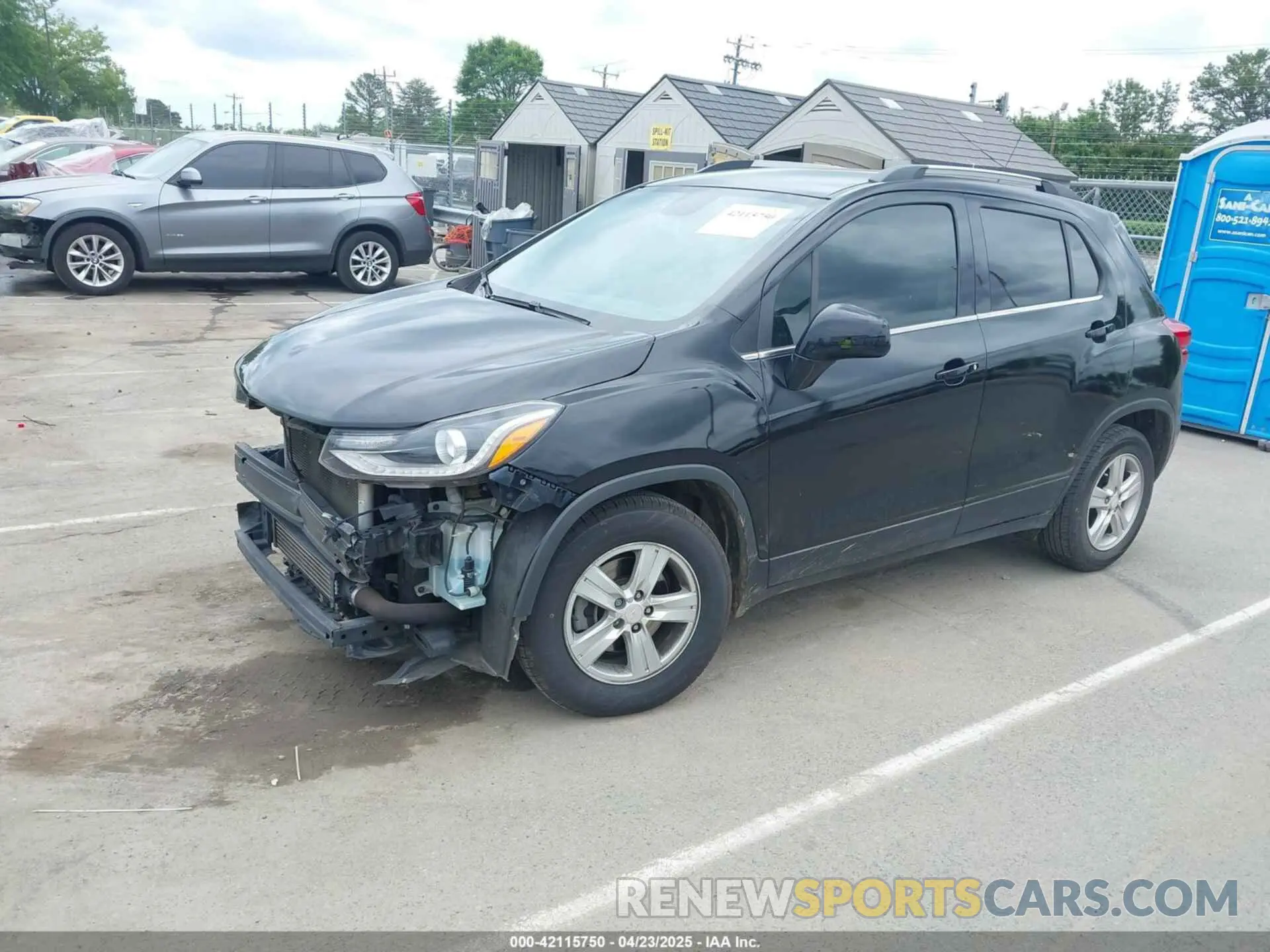 2 fotografías del automóvil dañado 3GNCJLSB8LL333975 CHEVROLET TRAX 2020