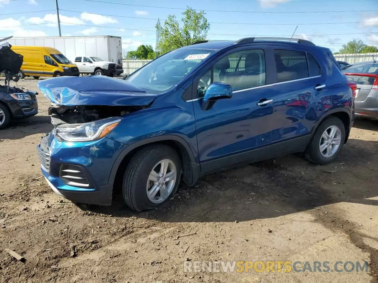 1 fotografías del automóvil dañado 3GNCJLSB9LL188252 CHEVROLET TRAX 2020