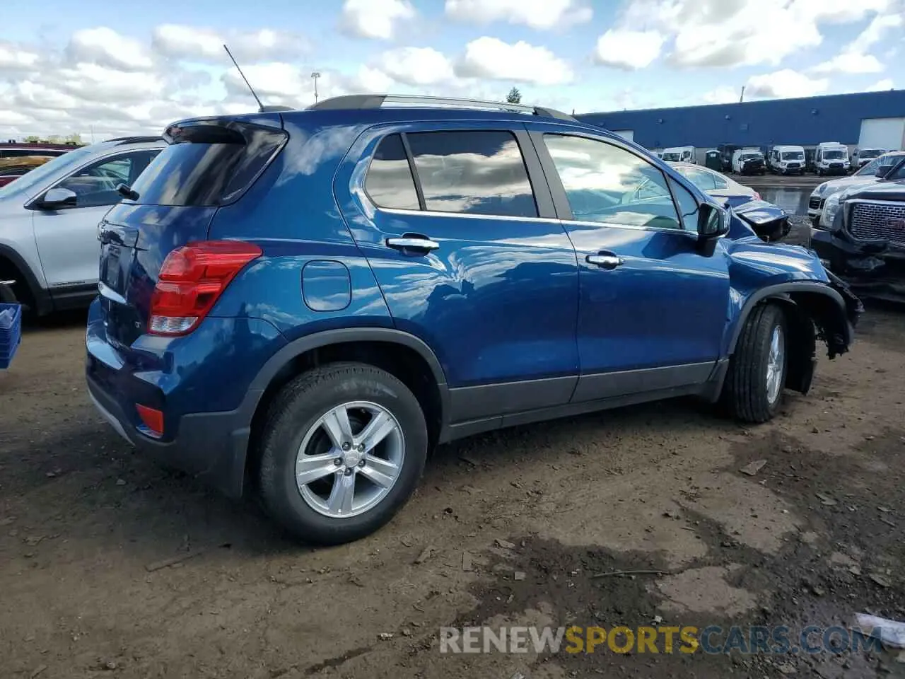 3 fotografías del automóvil dañado 3GNCJLSB9LL188252 CHEVROLET TRAX 2020