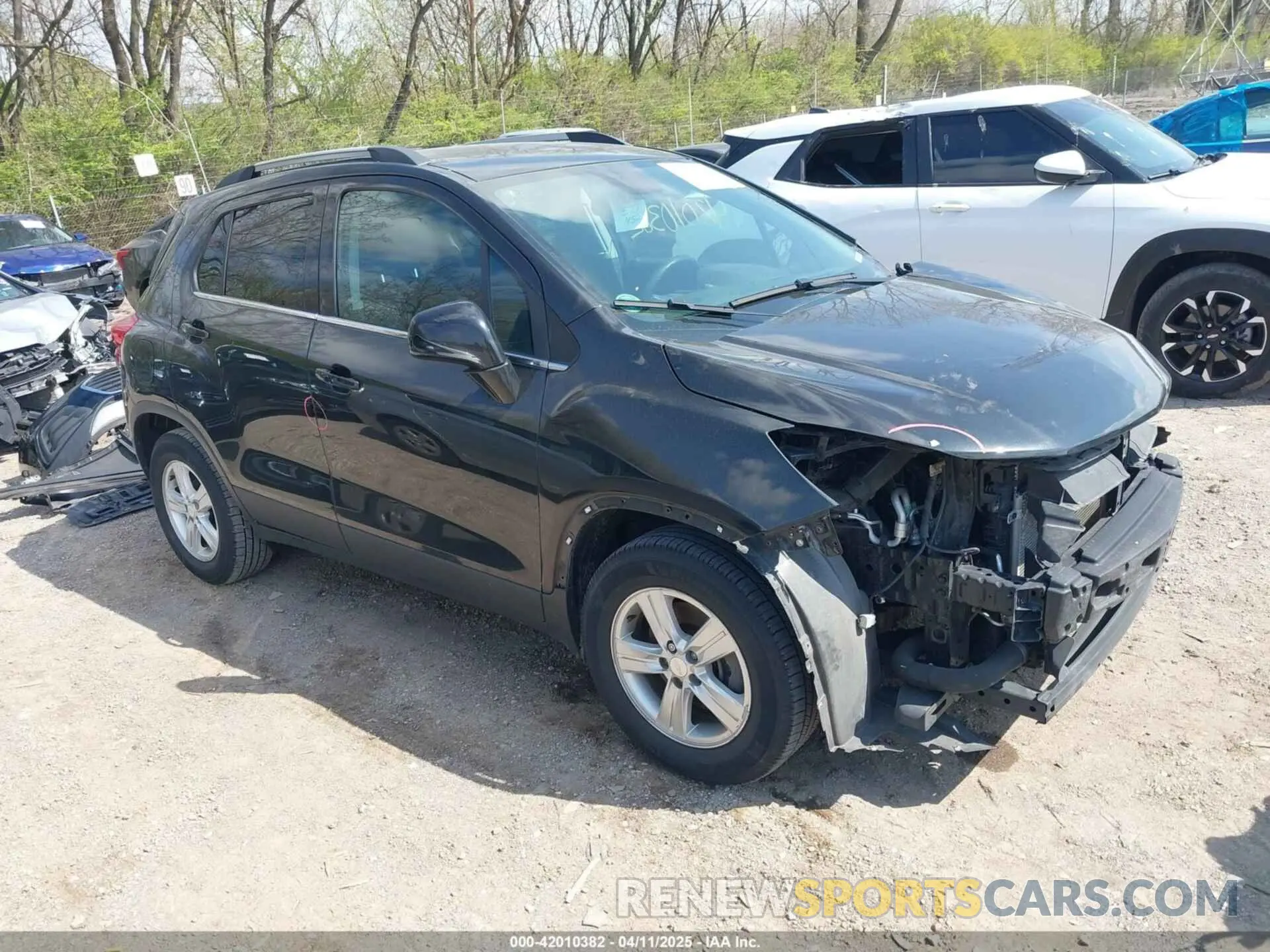 1 fotografías del automóvil dañado 3GNCJLSB9LL226191 CHEVROLET TRAX 2020