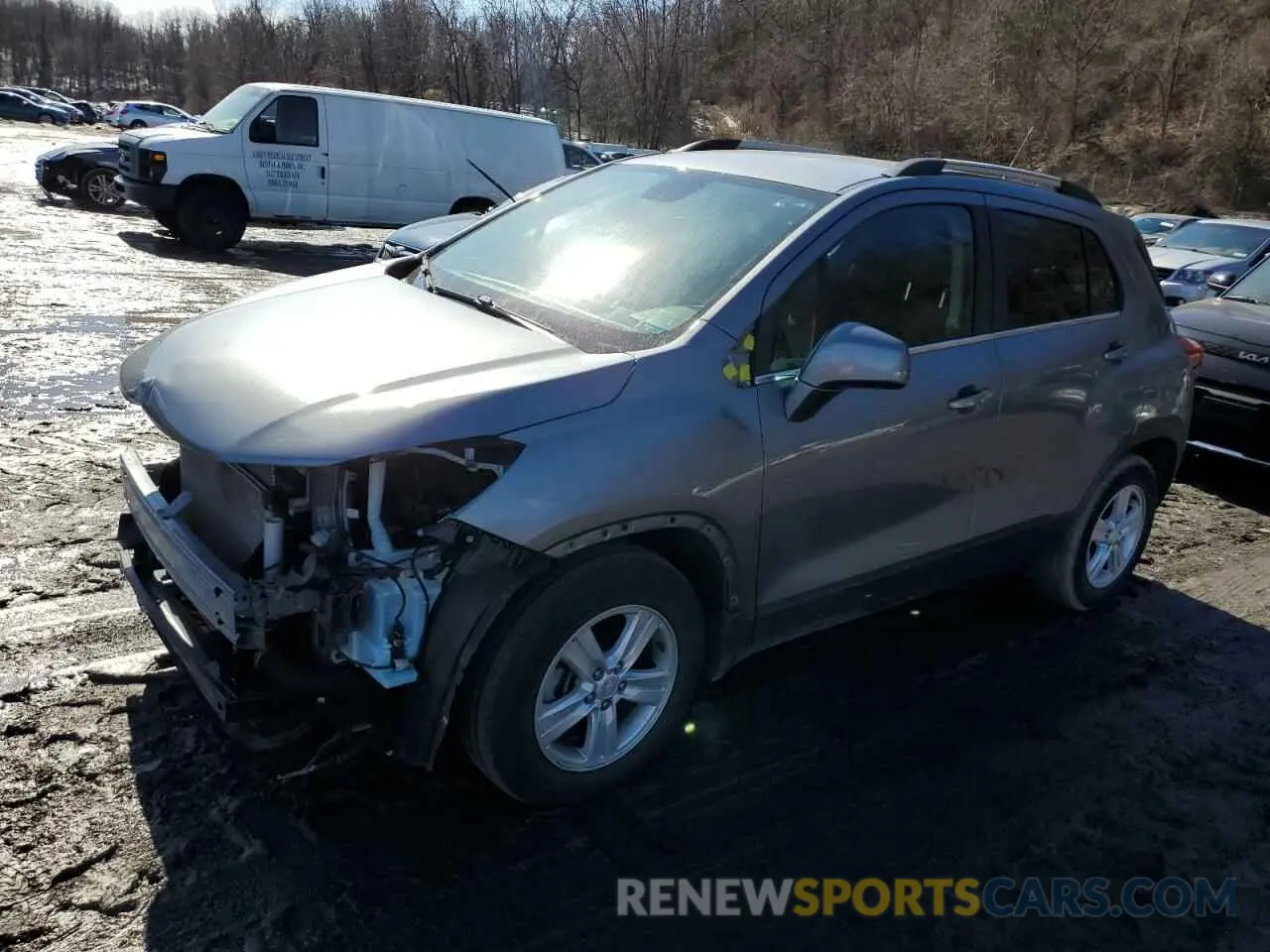 1 fotografías del automóvil dañado 3GNCJLSB9LL322712 CHEVROLET TRAX 2020