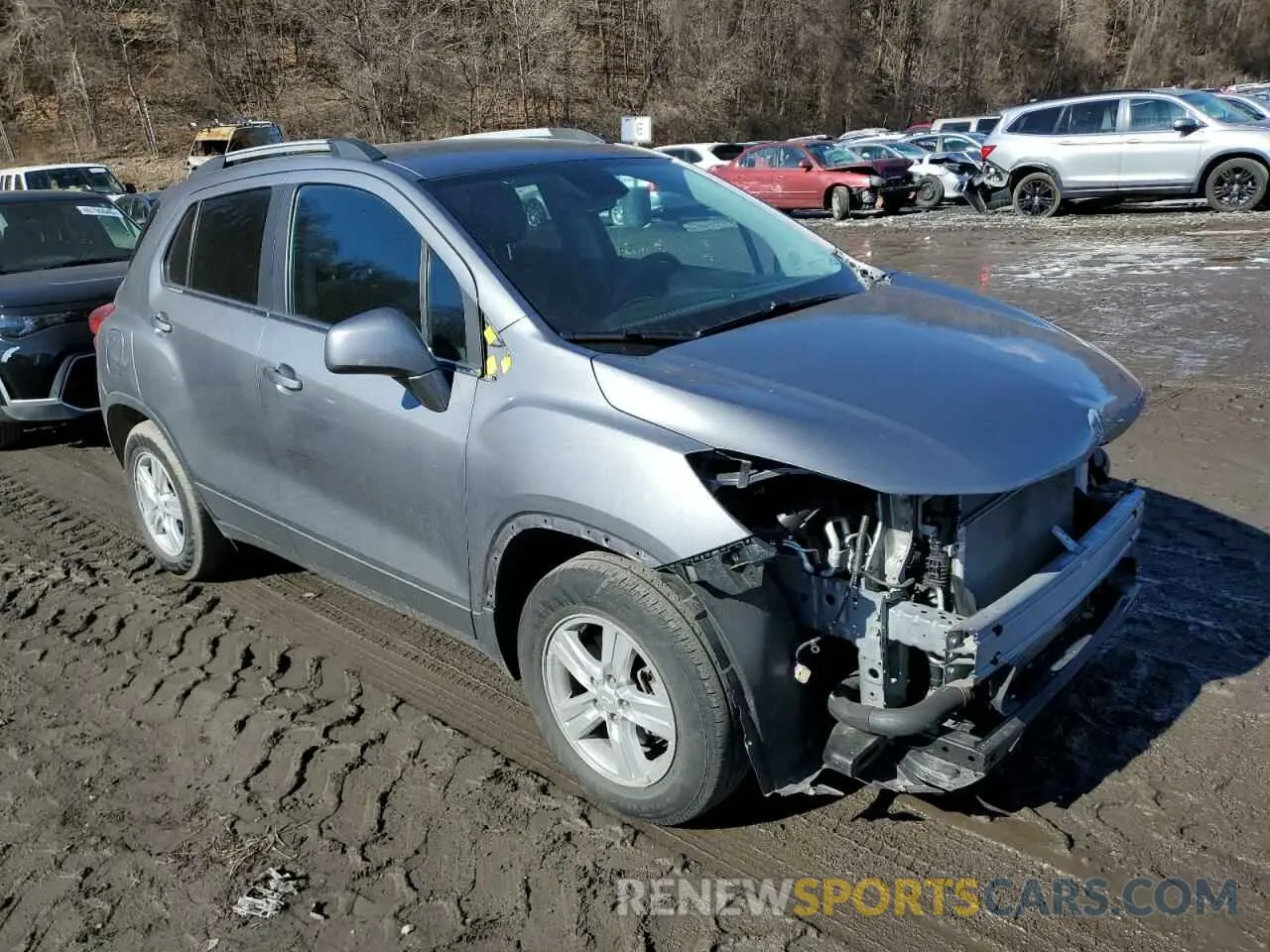 4 fotografías del automóvil dañado 3GNCJLSB9LL322712 CHEVROLET TRAX 2020