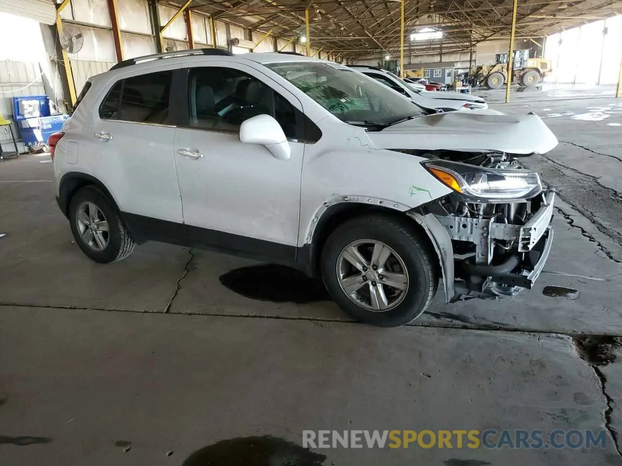 4 fotografías del automóvil dañado 3GNCJLSBXLL283371 CHEVROLET TRAX 2020