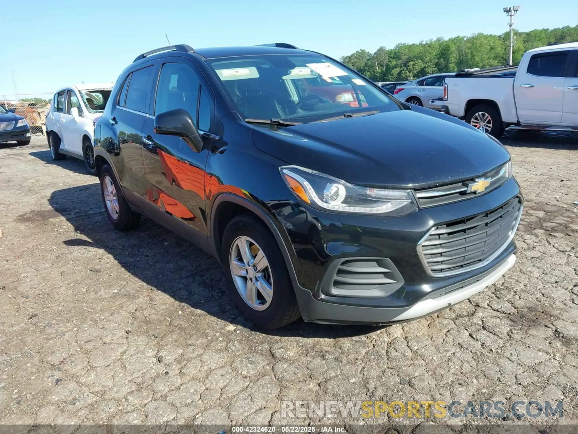 1 fotografías del automóvil dañado 3GNCJLSBXLL342340 CHEVROLET TRAX 2020