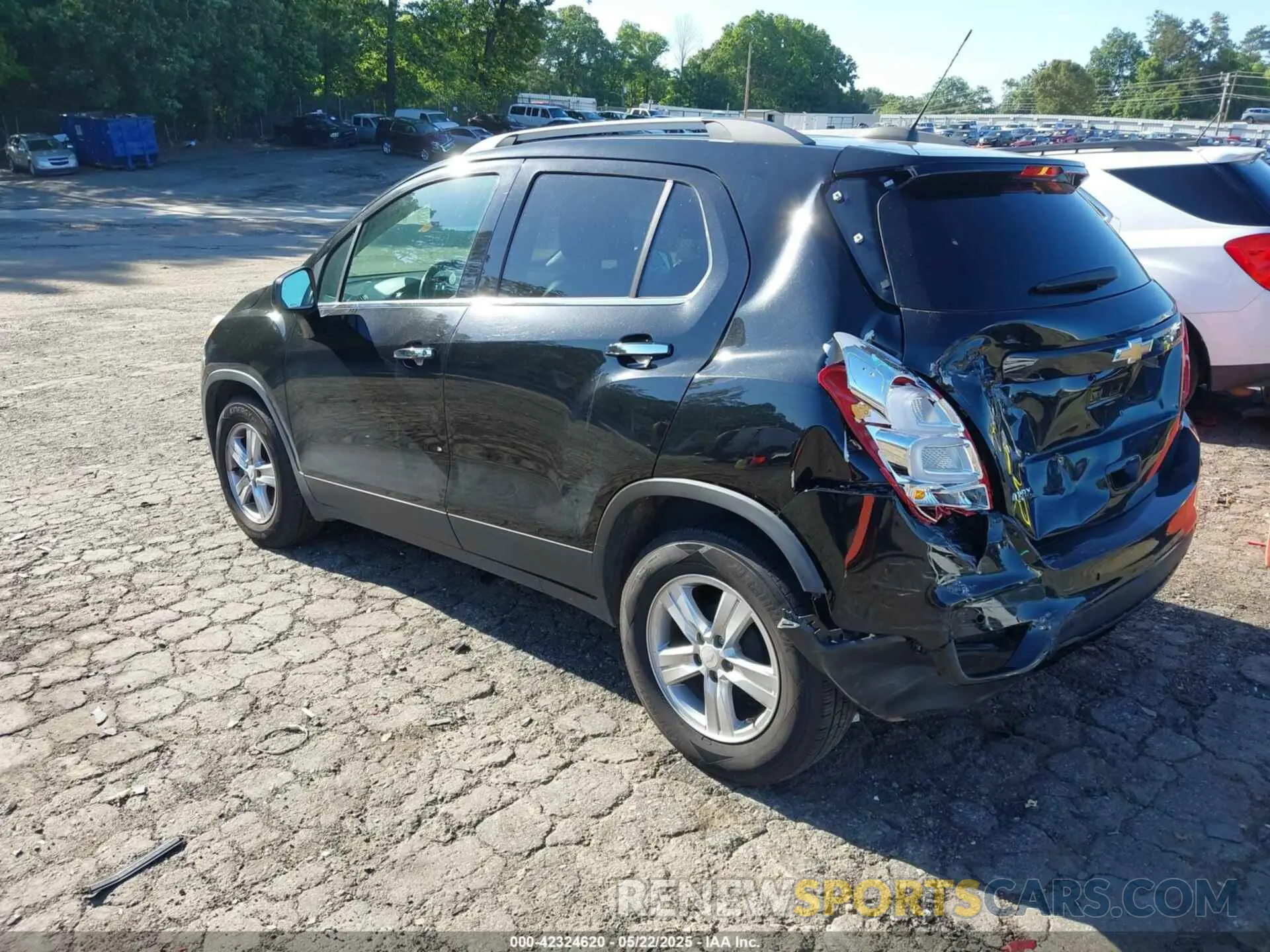 3 fotografías del automóvil dañado 3GNCJLSBXLL342340 CHEVROLET TRAX 2020