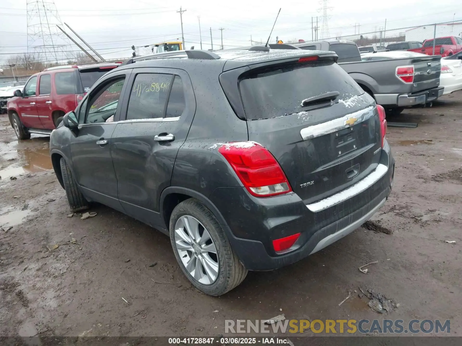 3 fotografías del automóvil dañado 3GNCJMSB5LL165265 CHEVROLET TRAX 2020
