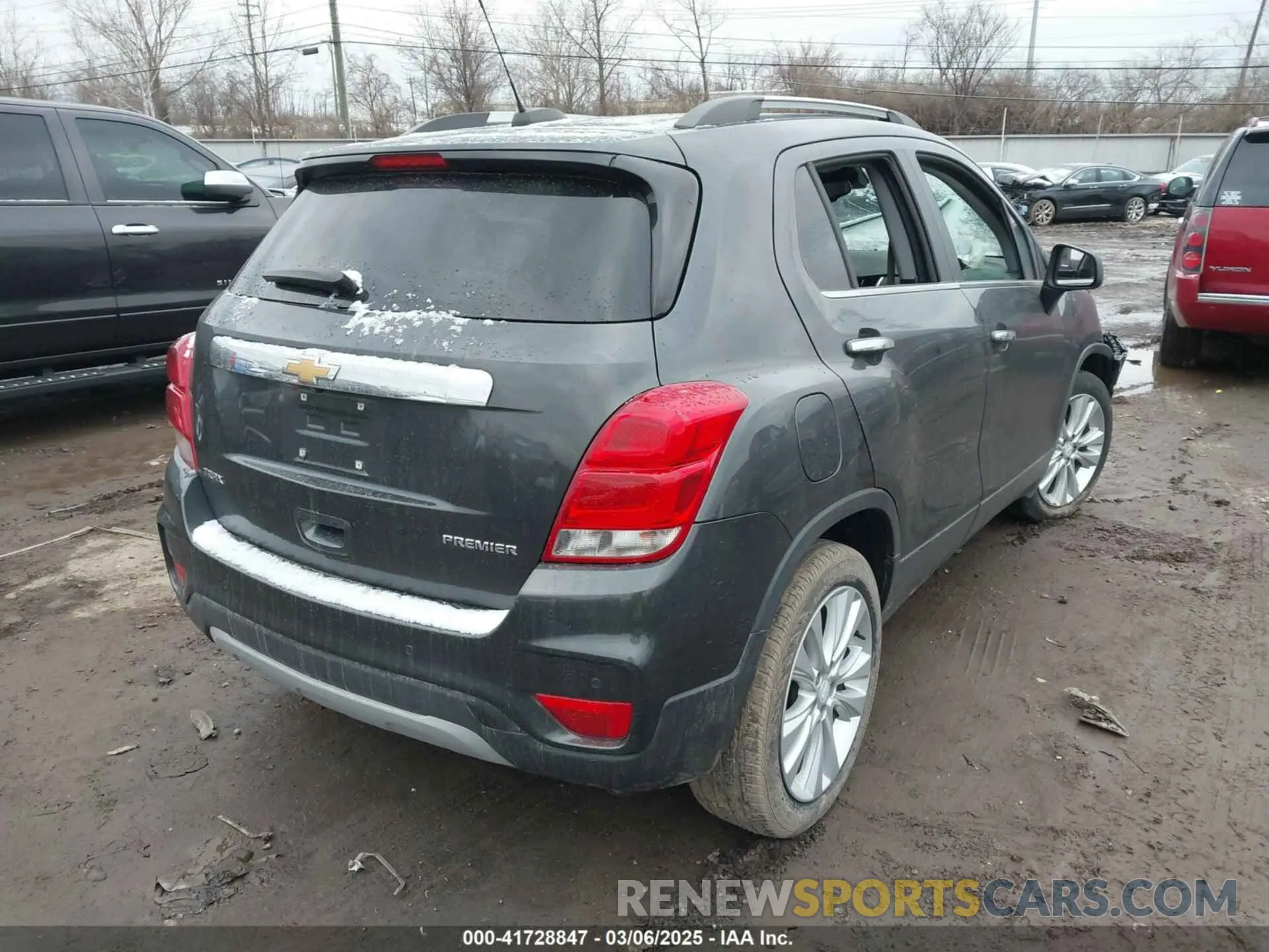 4 fotografías del automóvil dañado 3GNCJMSB5LL165265 CHEVROLET TRAX 2020