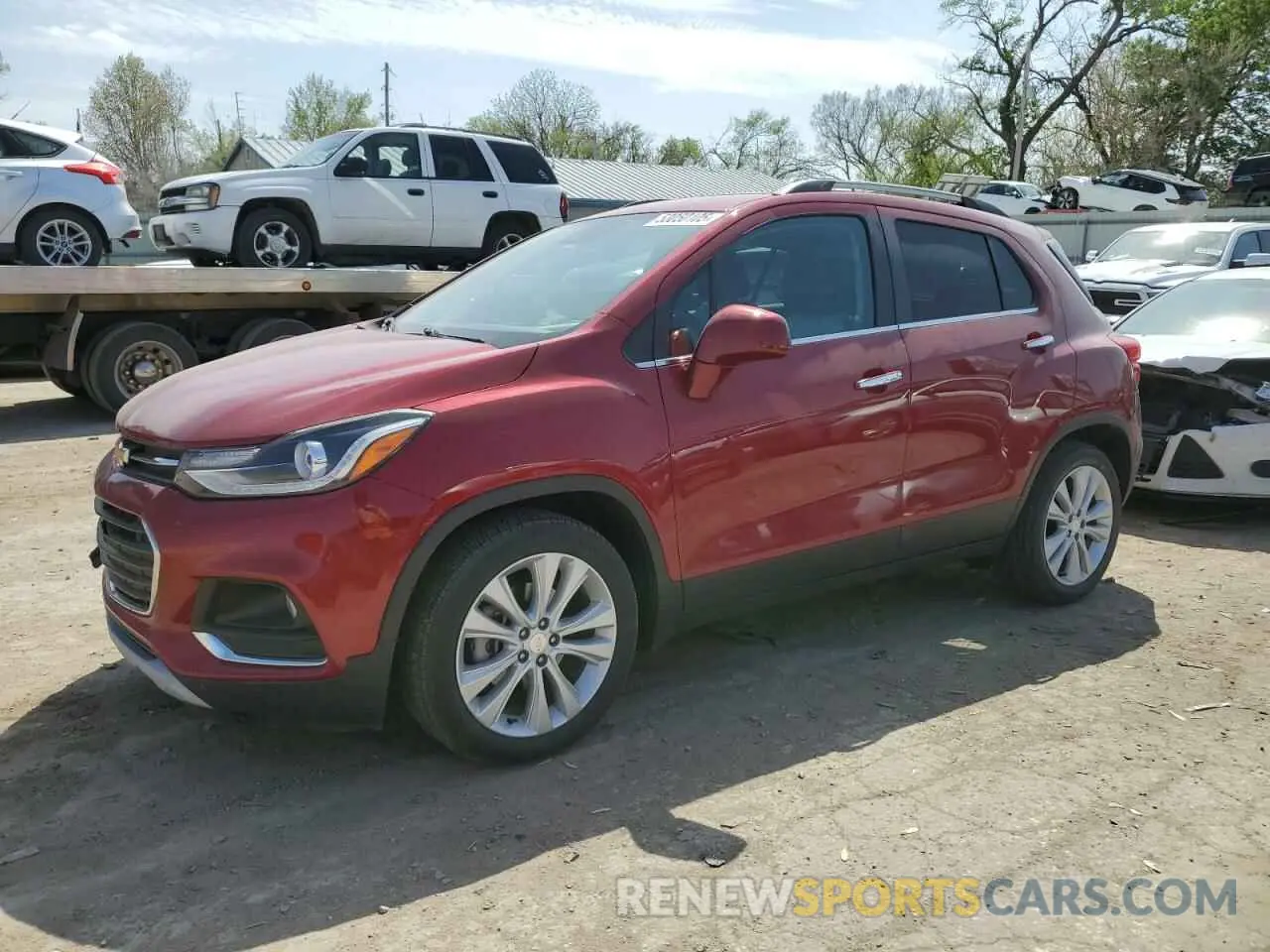 1 fotografías del automóvil dañado 3GNCJMSB7LL245795 CHEVROLET TRAX 2020