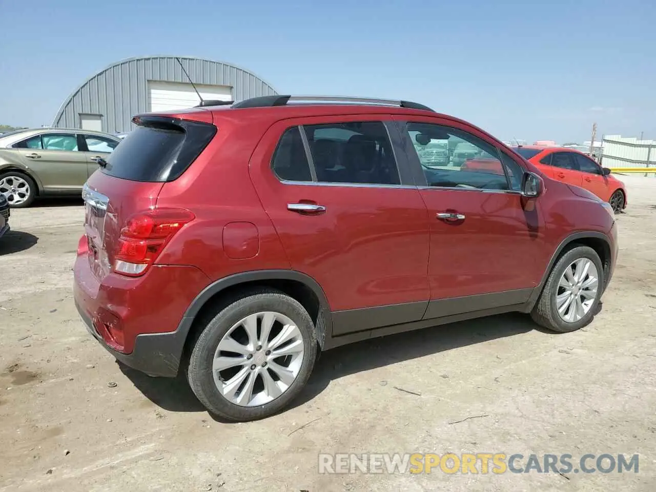 3 fotografías del automóvil dañado 3GNCJMSB7LL245795 CHEVROLET TRAX 2020