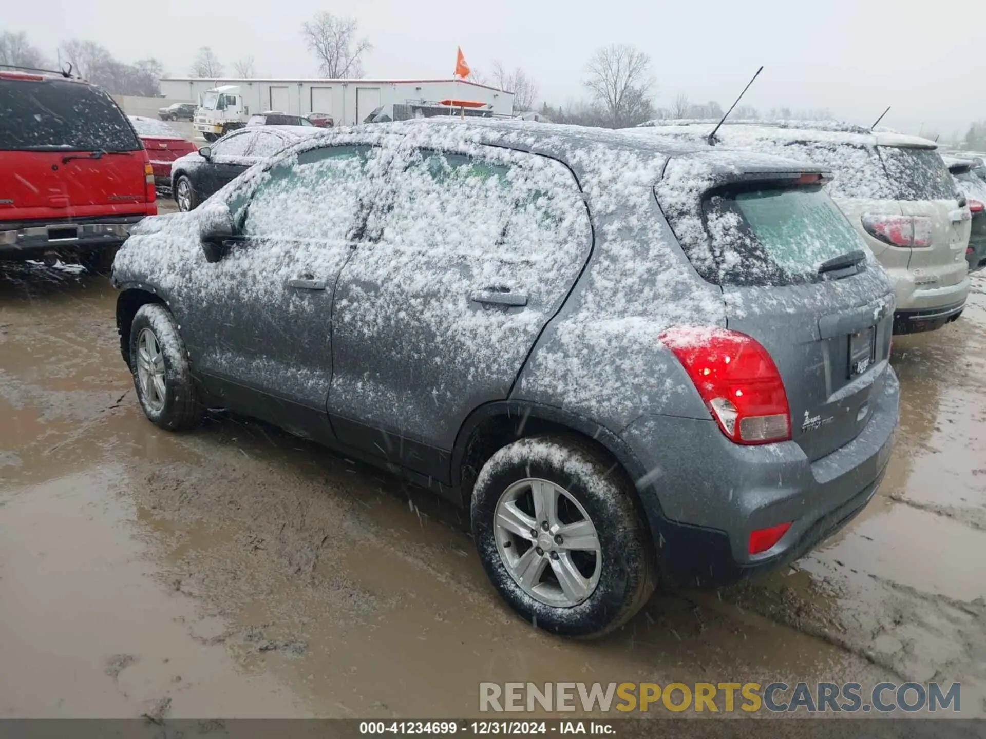 3 fotografías del automóvil dañado 3GNCJNSB0LL314882 CHEVROLET TRAX 2020
