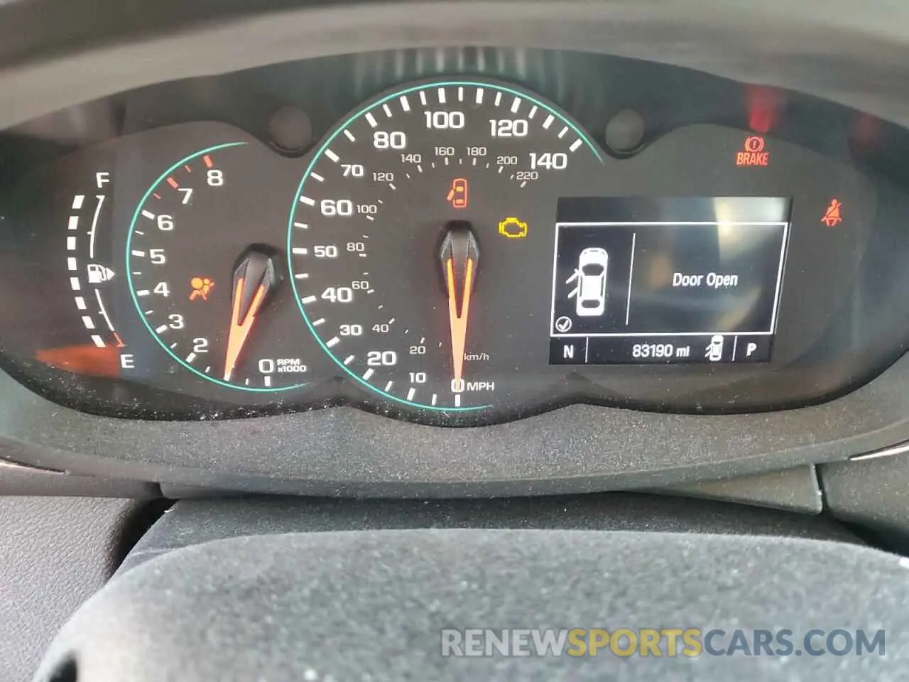 9 fotografías del automóvil dañado 3GNCJNSB2LL161325 CHEVROLET TRAX 2020