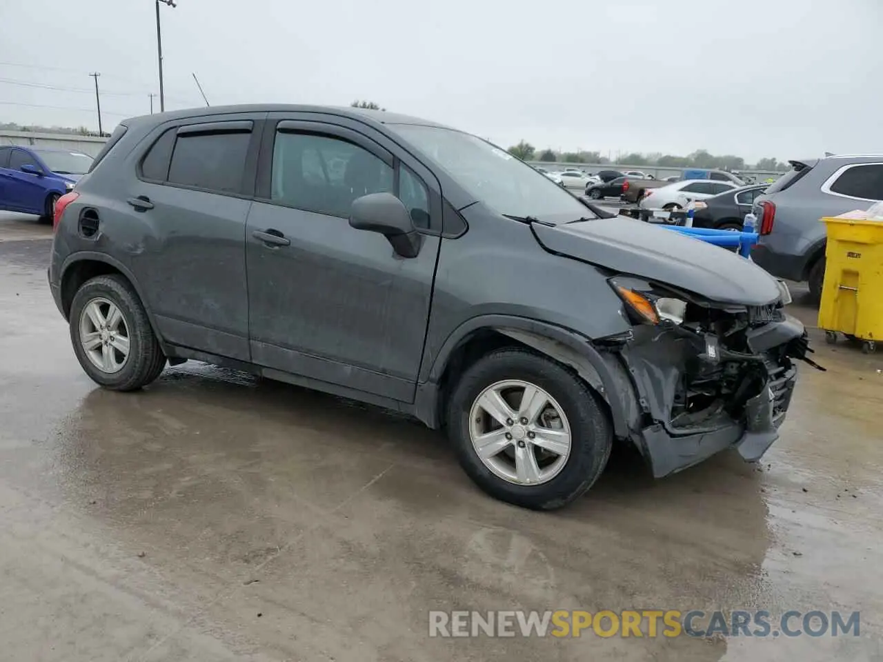 4 fotografías del automóvil dañado 3GNCJNSB3LL168980 CHEVROLET TRAX 2020