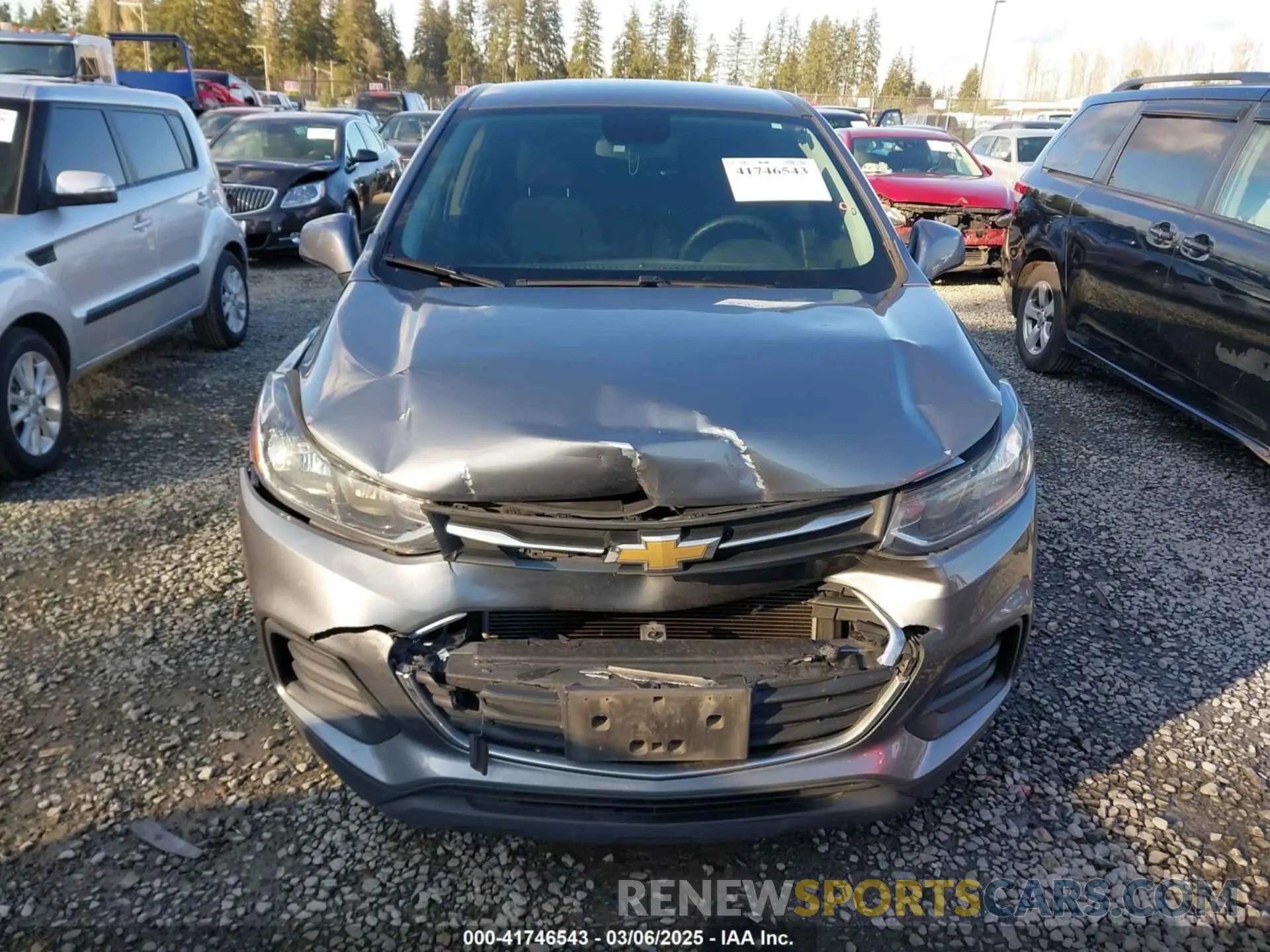 12 fotografías del automóvil dañado 3GNCJNSB4LL176912 CHEVROLET TRAX 2020