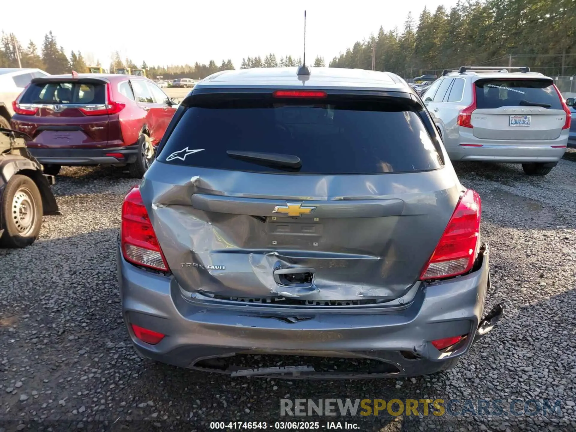 16 fotografías del automóvil dañado 3GNCJNSB4LL176912 CHEVROLET TRAX 2020