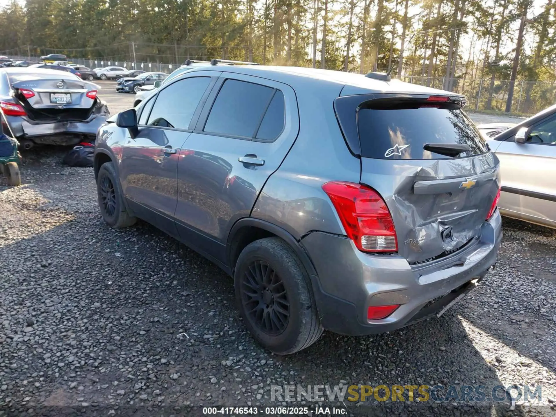 3 fotografías del automóvil dañado 3GNCJNSB4LL176912 CHEVROLET TRAX 2020