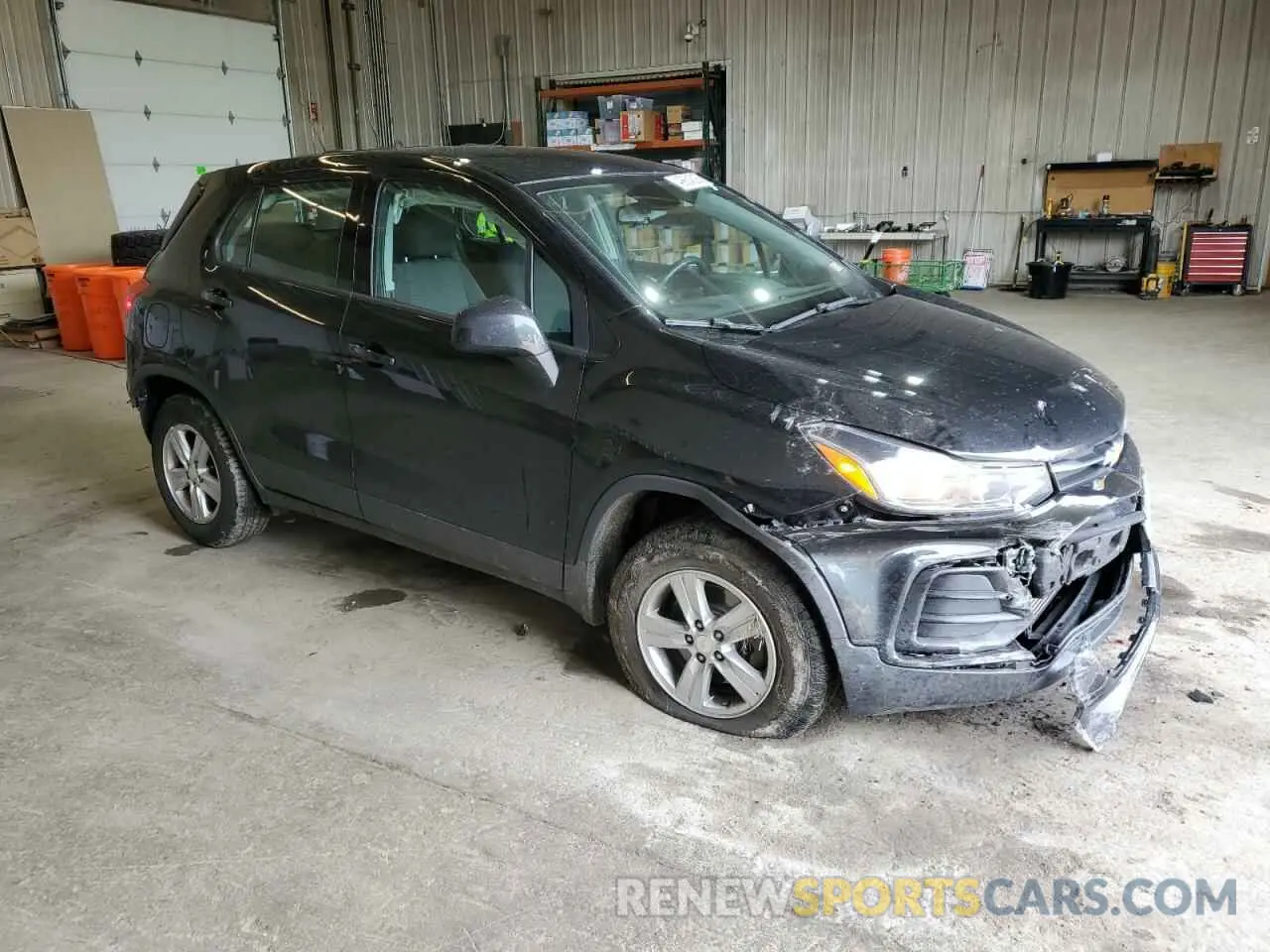 4 fotografías del automóvil dañado 3GNCJNSB5LL110434 CHEVROLET TRAX 2020