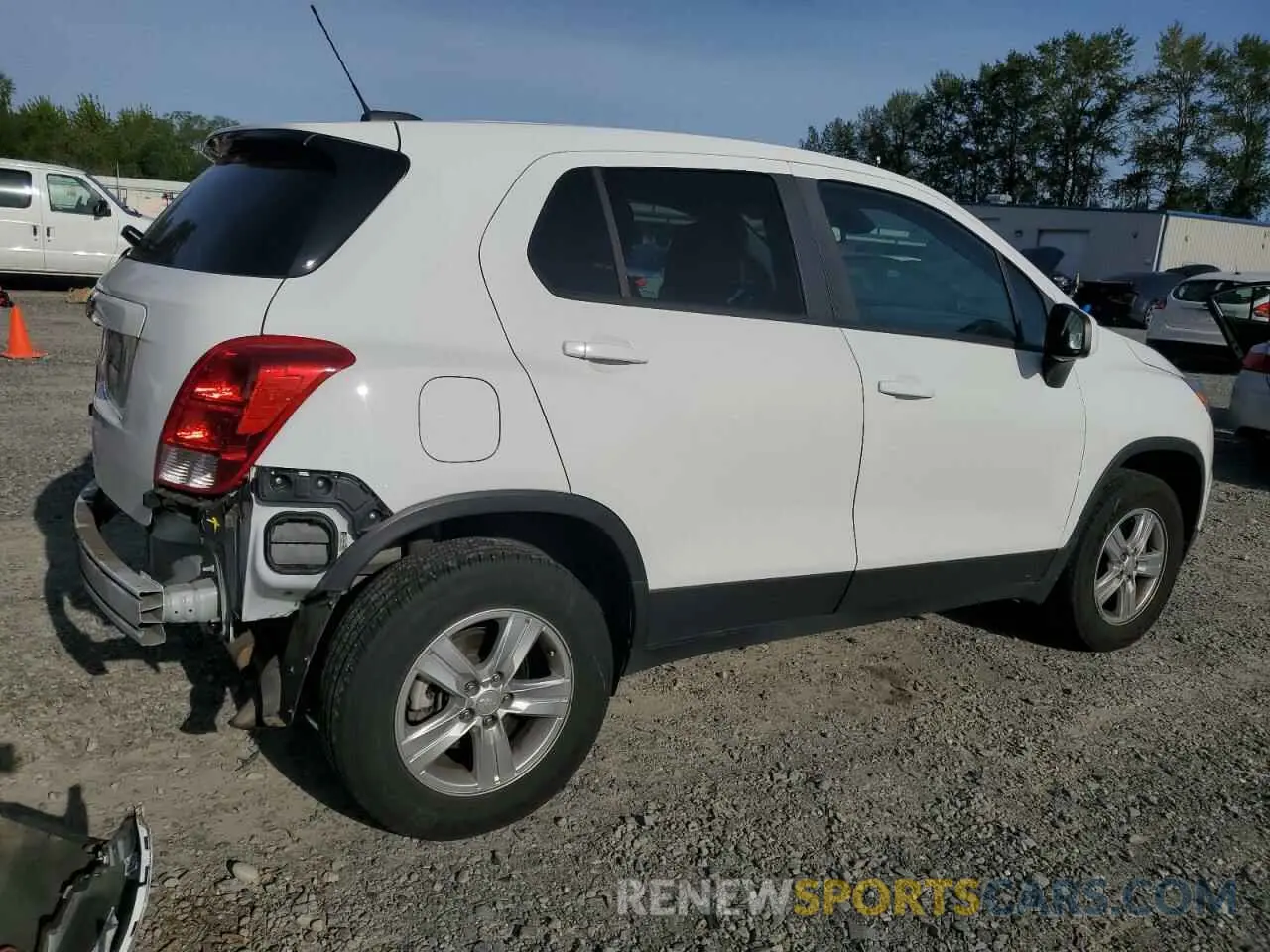 3 fotografías del automóvil dañado 3GNCJNSB5LL298453 CHEVROLET TRAX 2020