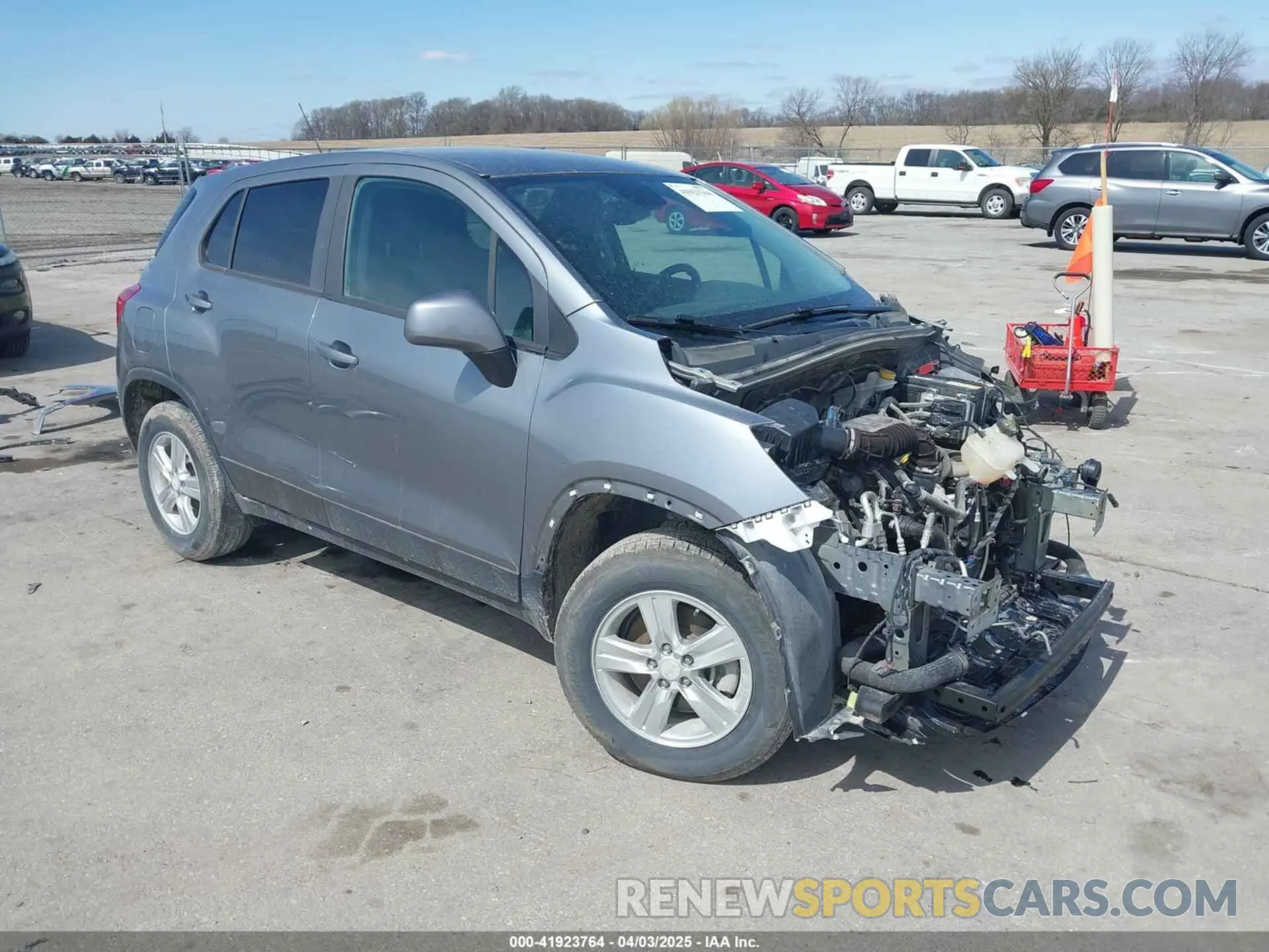 1 fotografías del automóvil dañado 3GNCJNSB6LL208534 CHEVROLET TRAX 2020