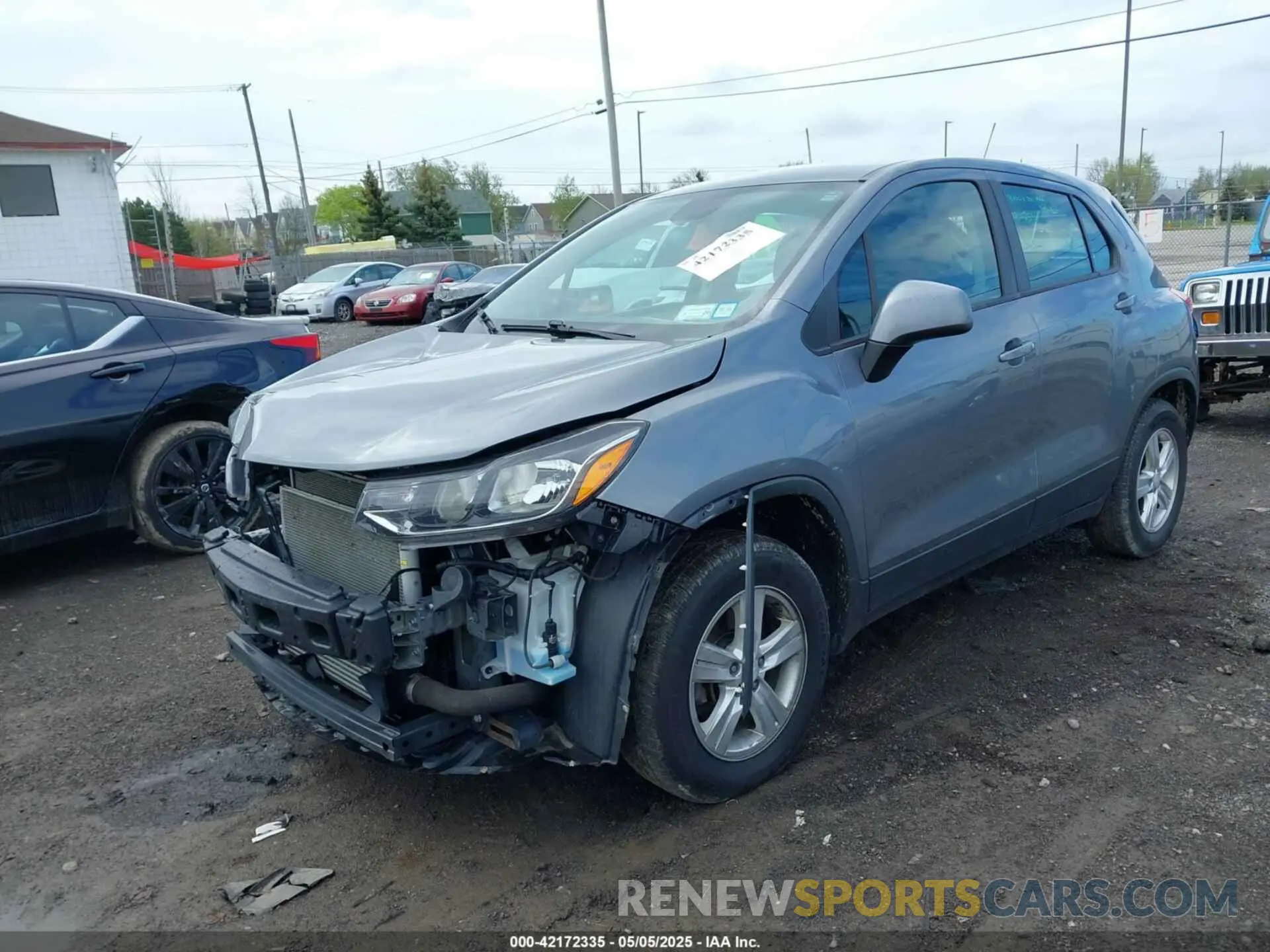 2 fotografías del automóvil dañado 3GNCJNSB7LL169131 CHEVROLET TRAX 2020