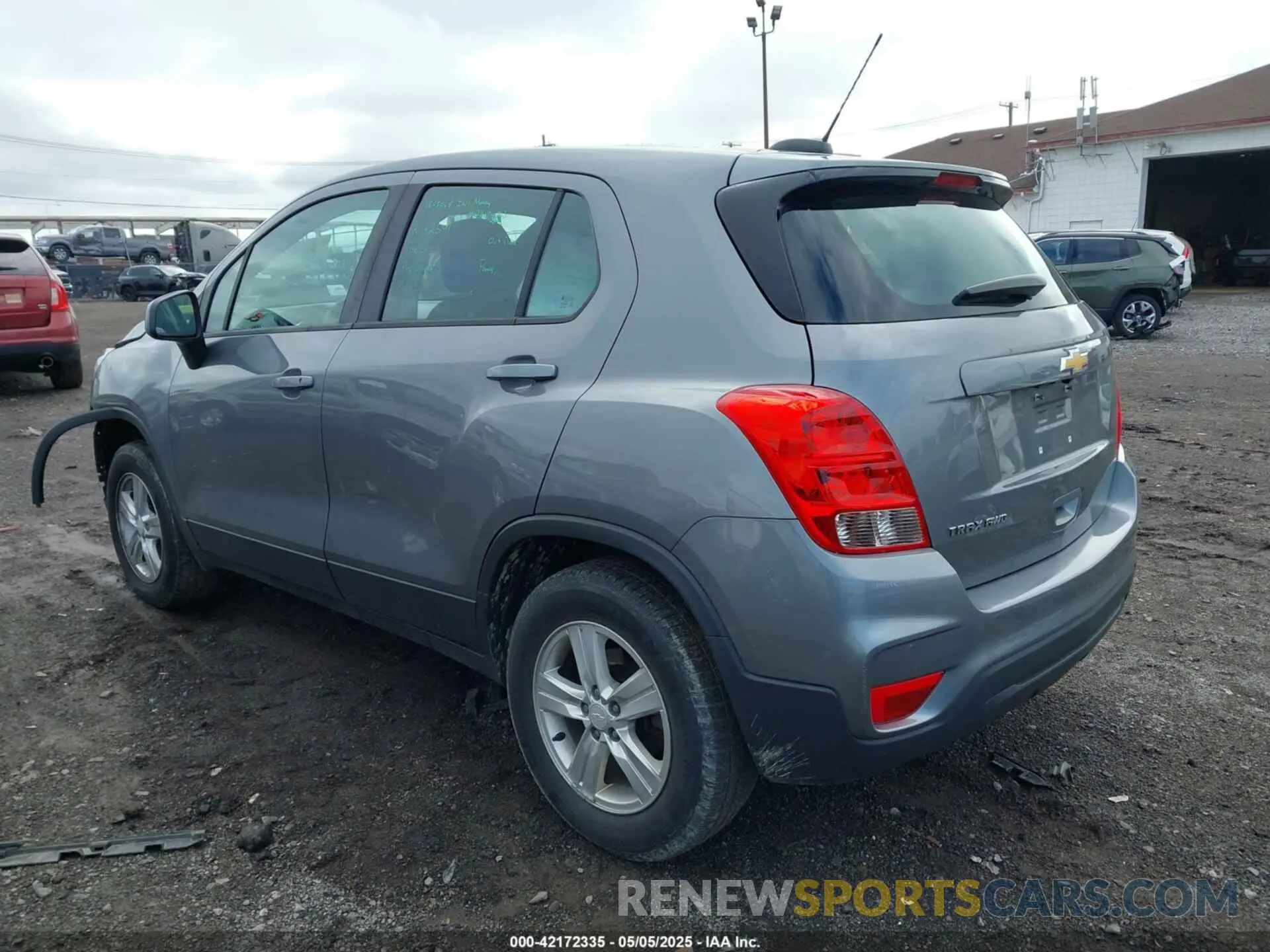 3 fotografías del automóvil dañado 3GNCJNSB7LL169131 CHEVROLET TRAX 2020