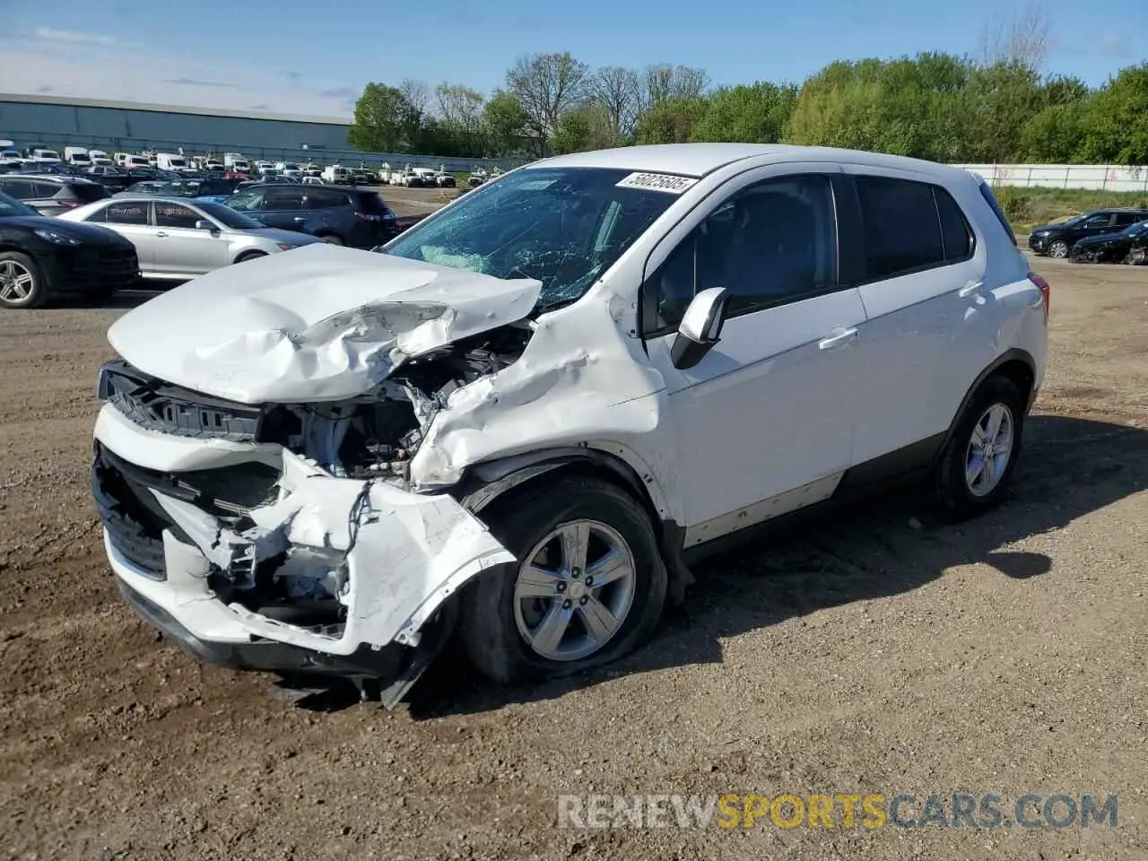 1 fotografías del automóvil dañado 3GNCJNSB8LL129446 CHEVROLET TRAX 2020