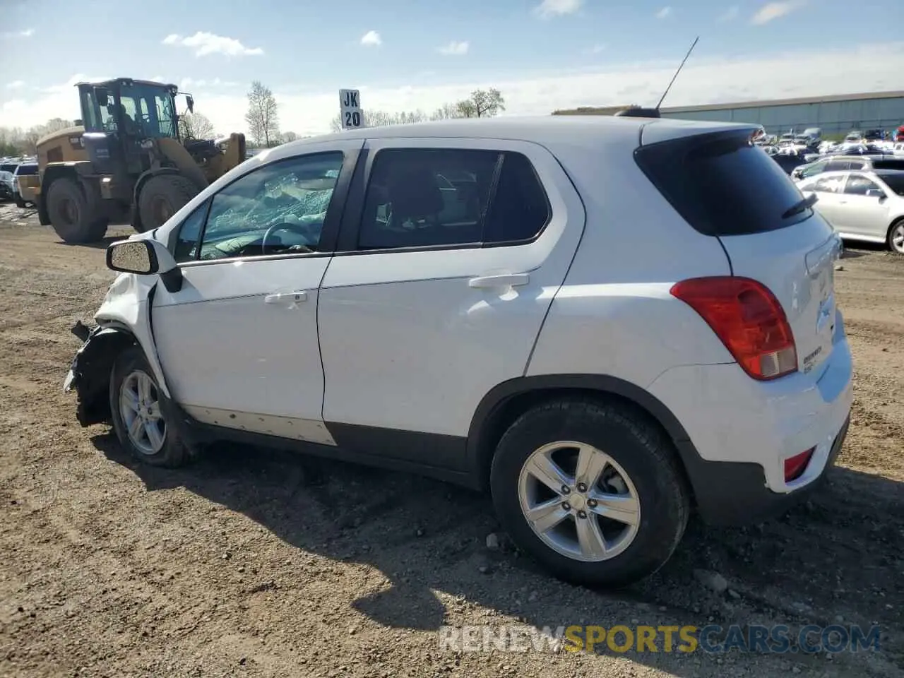 2 fotografías del automóvil dañado 3GNCJNSB8LL129446 CHEVROLET TRAX 2020